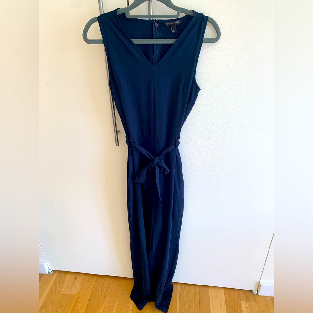 Banana Republic Navy Jumpsuit - great for work